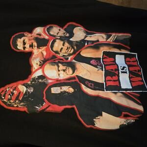 WWE Raw Is War Graphic T-Shirt Large